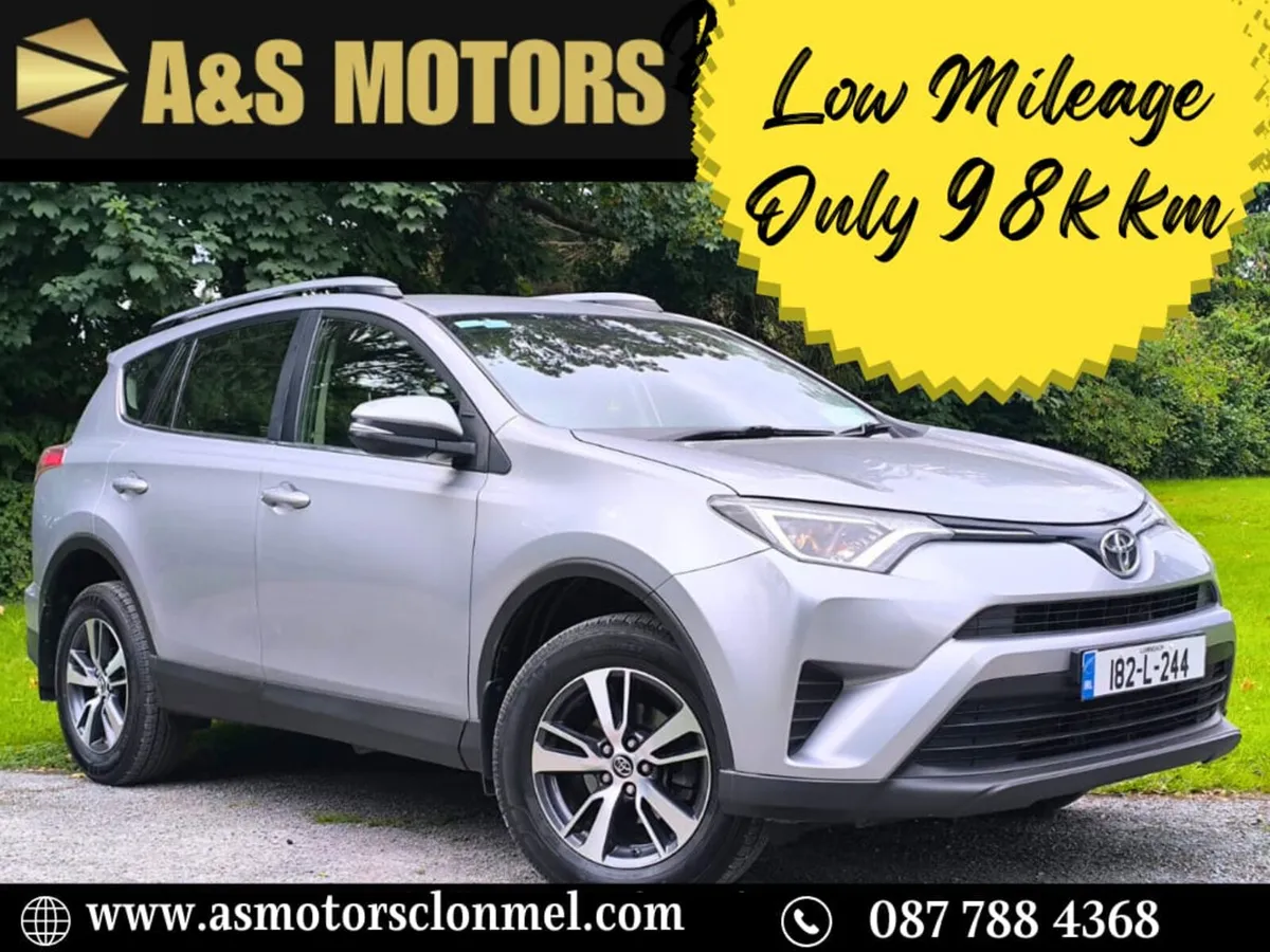 Toyota RAV4 2018 2.0D Low Mileage Only 98k kms