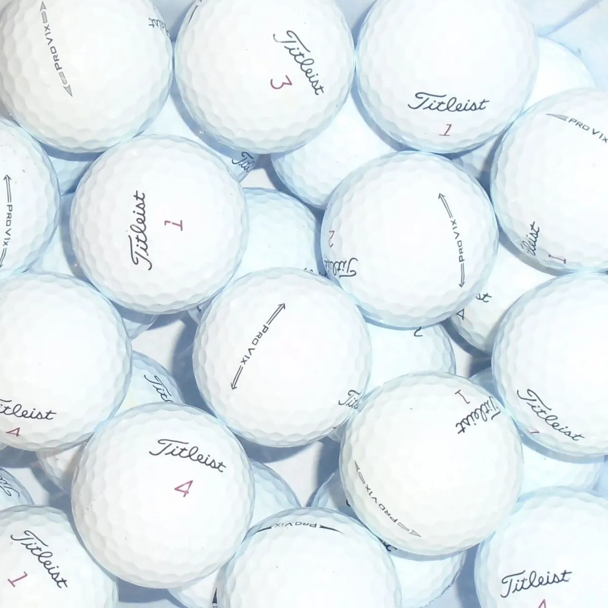 Titleist Pro V1x - Pearl/A Grade Lake Balls - 19