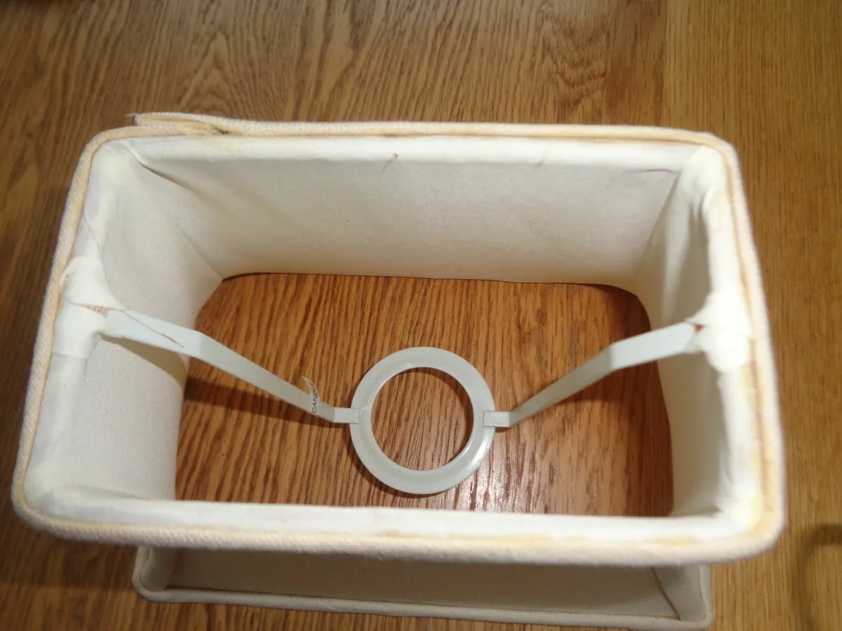 Cream Lampshade for Sale - Image 4