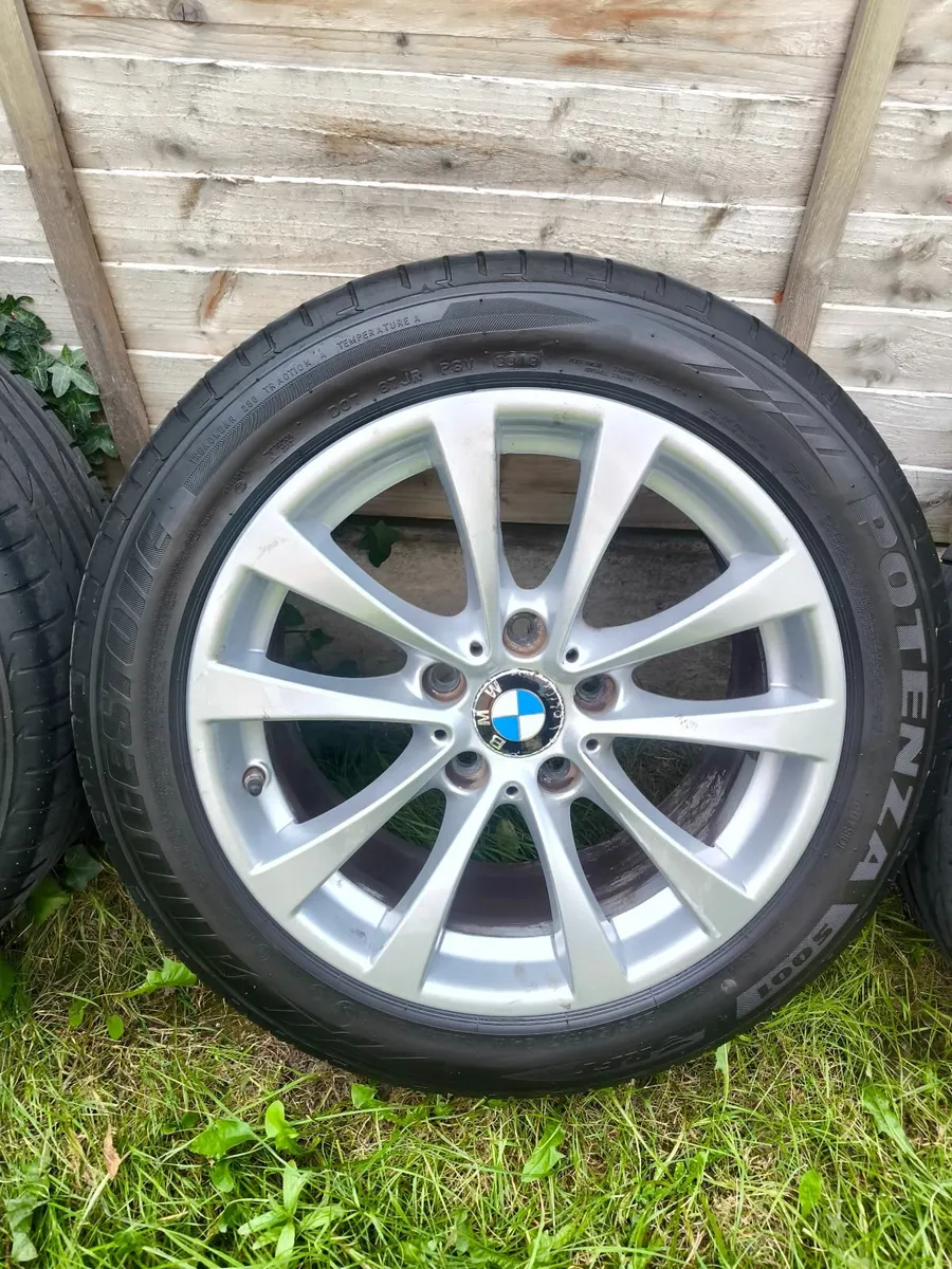 BMW 3 series genuine wheels alloys 5x112 225/50/17 - Image 3