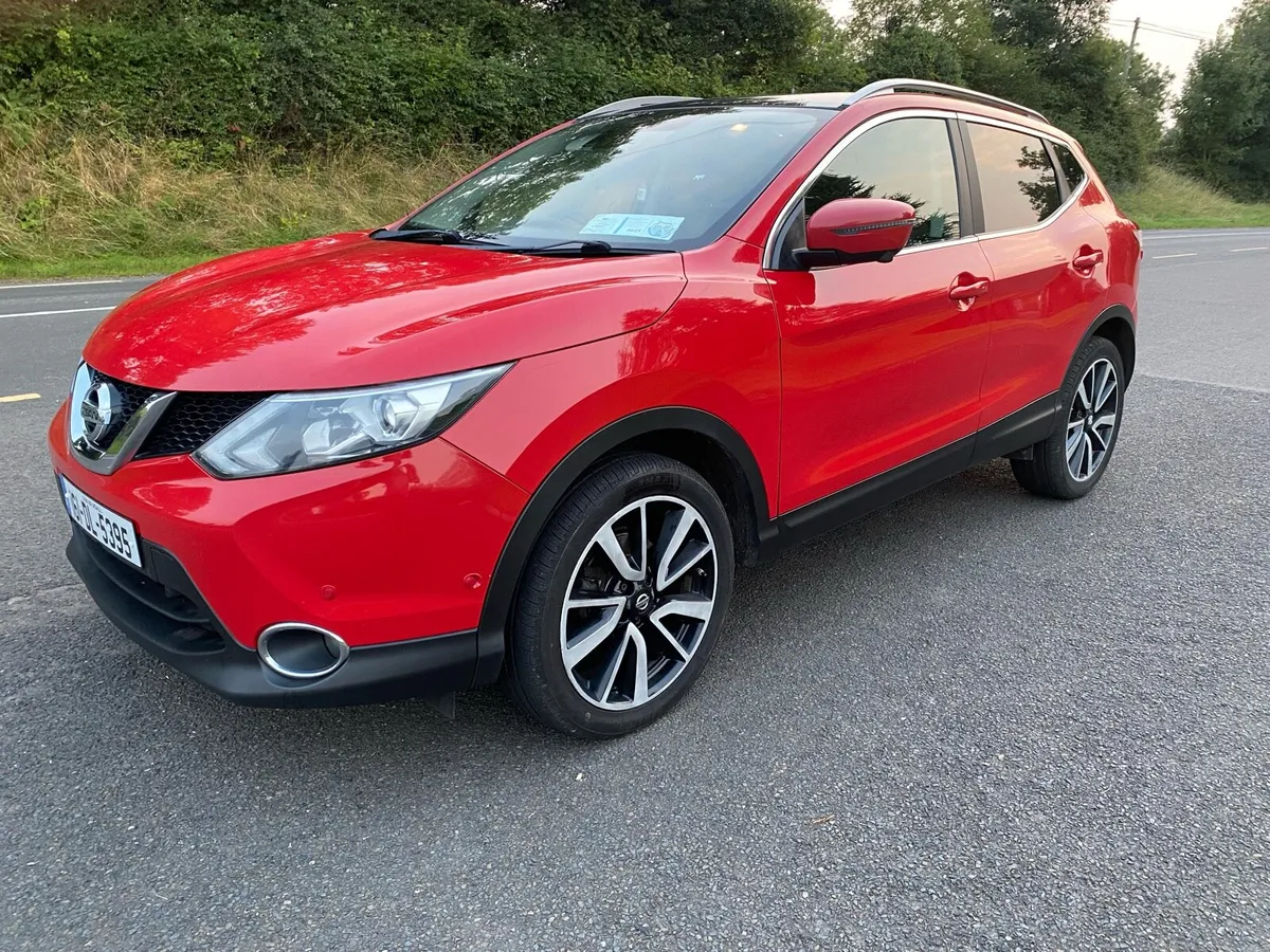161 NISSAN QASHQAI 1.6DCI TEKNA PAN ROOF LEATHER - Image 1