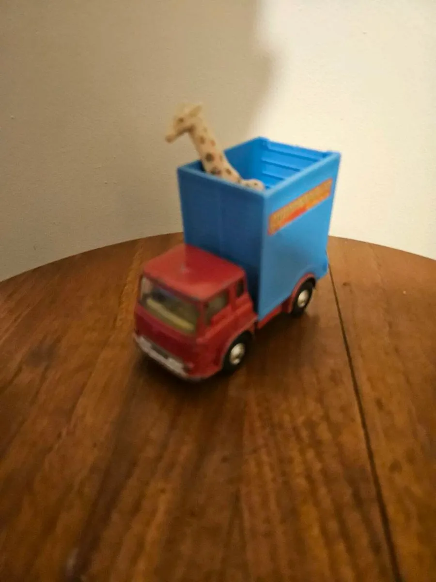 Vintage Corgi Chipperfields Circus Giraffe Truck - Image 1
