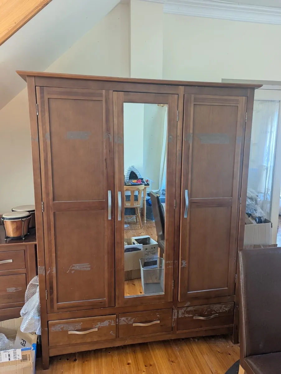 Solid Walnut Wardrobe