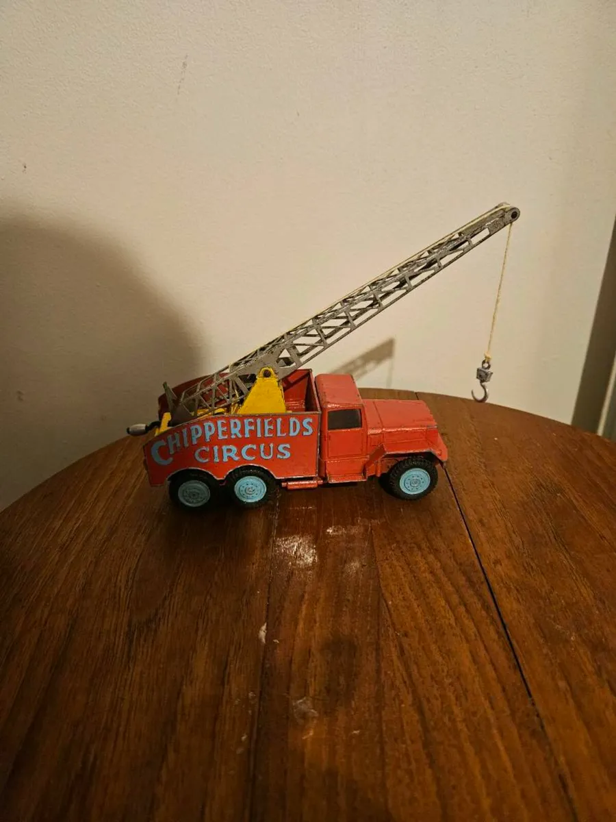 Vintage Corgi Chipperfields Circus Crane Truck 1.5 - Image 3
