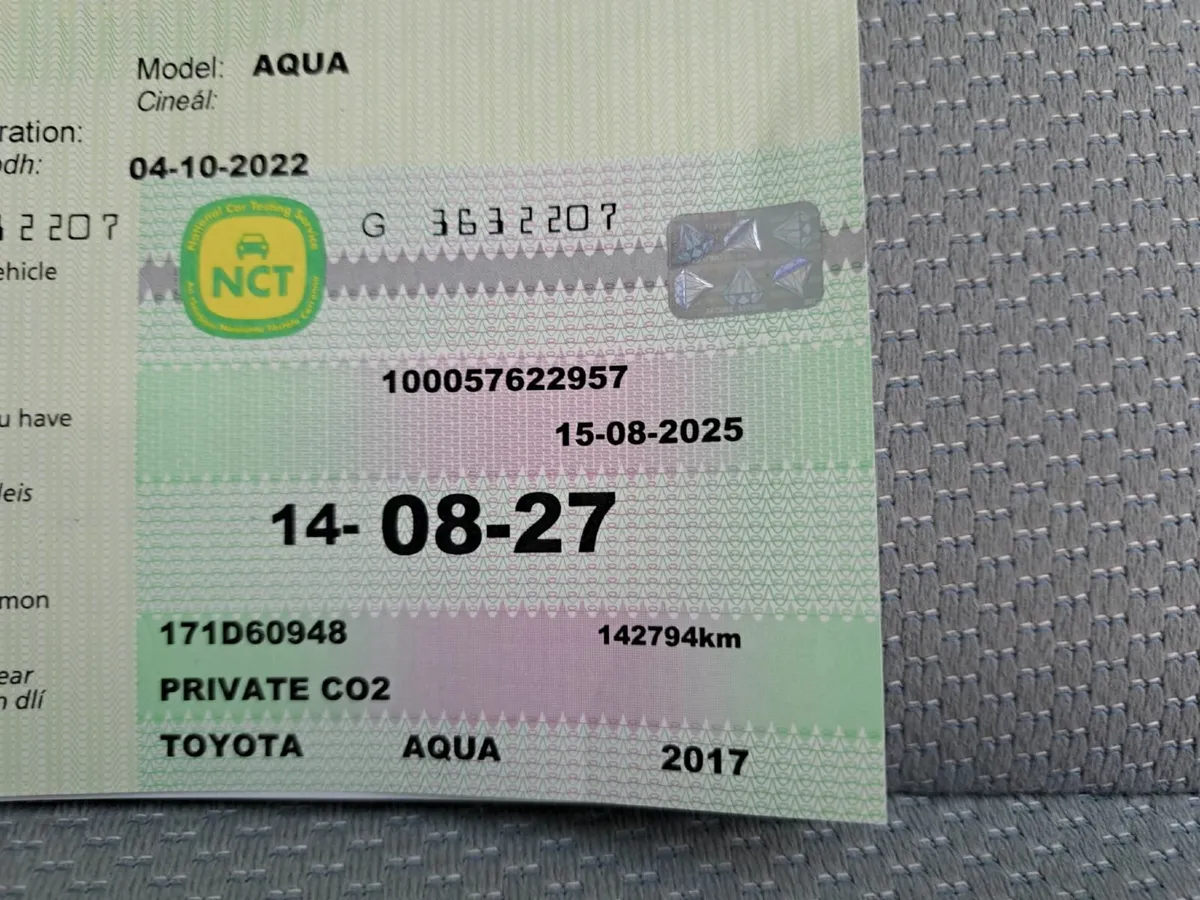Toyota Aqua 171 Hybrid Automatic New Nct 8/27 Tax - Image 3