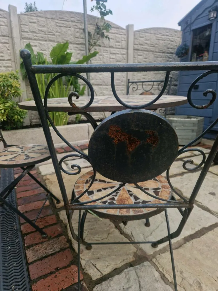 Garden patio set - Image 4