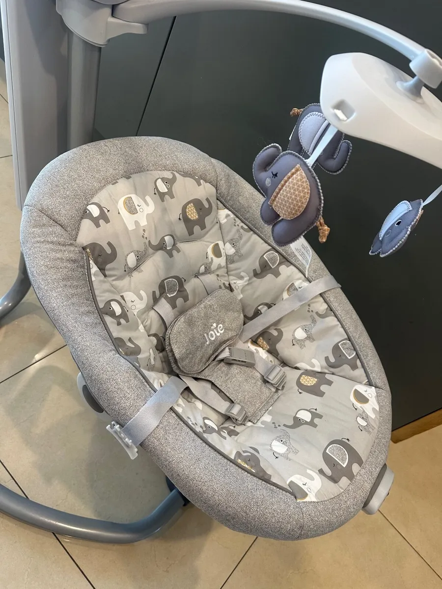 Baby swing chair - Joie Serina Swivel Baby Swing - Image 3