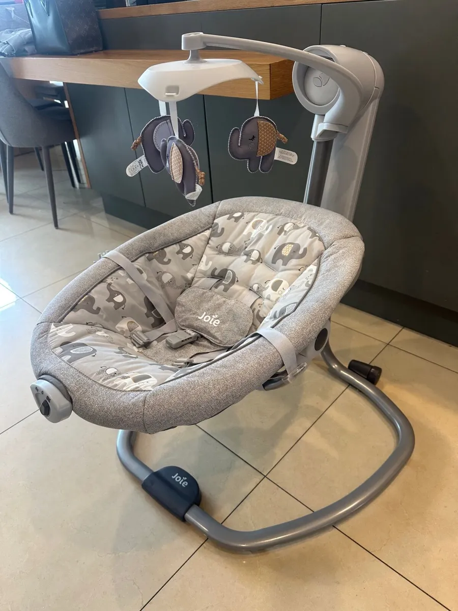 Baby swing chair - Joie Serina Swivel Baby Swing - Image 4