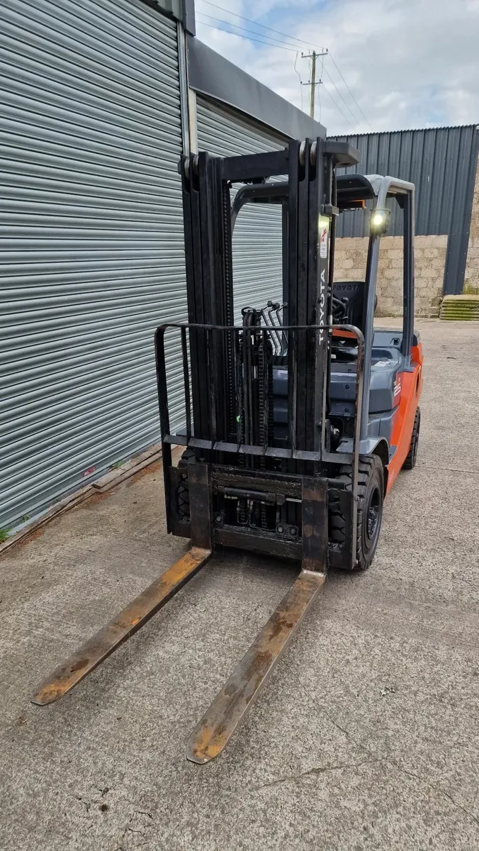 2021 Toyota 2.5ton Forklift - Image 3