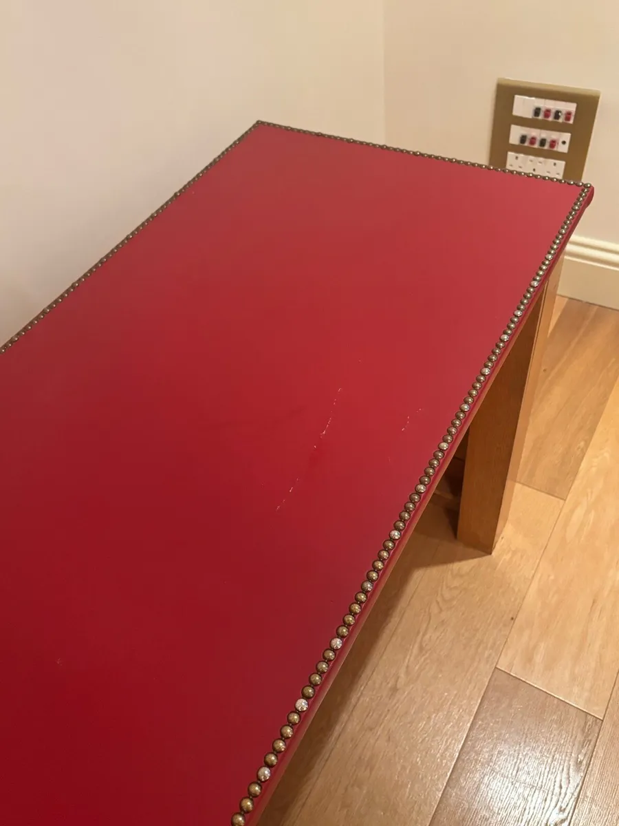 Solid wood office desk - Image 2