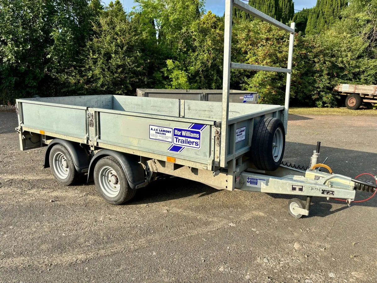 IMMACULATE 10ft IFOR WILLIAMS DROPSIDE TRAILER - Image 1