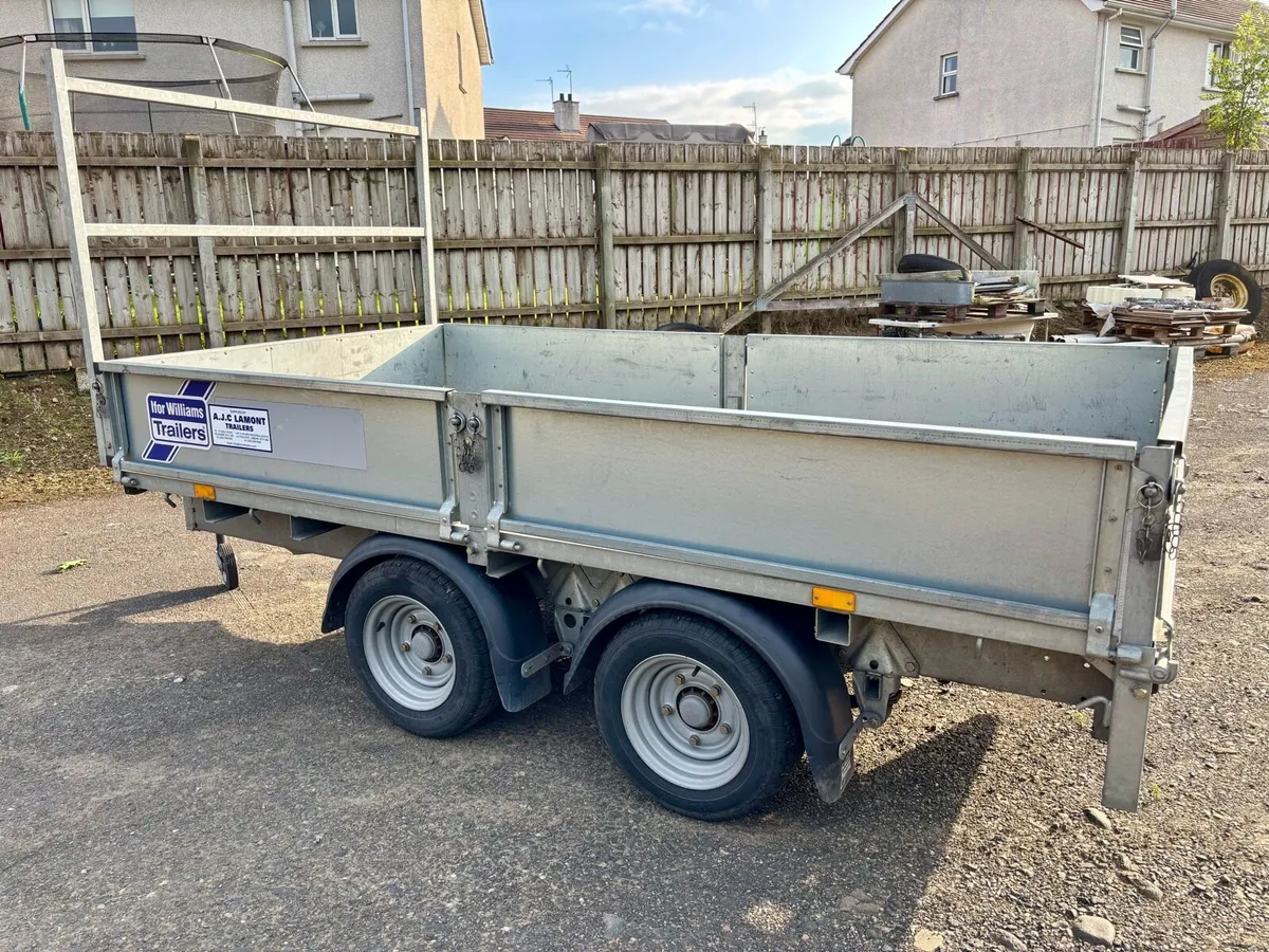 IMMACULATE 10ft IFOR WILLIAMS DROPSIDE TRAILER - Image 2