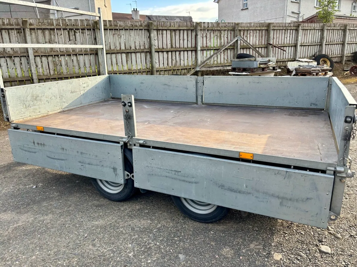IMMACULATE 10ft IFOR WILLIAMS DROPSIDE TRAILER - Image 3