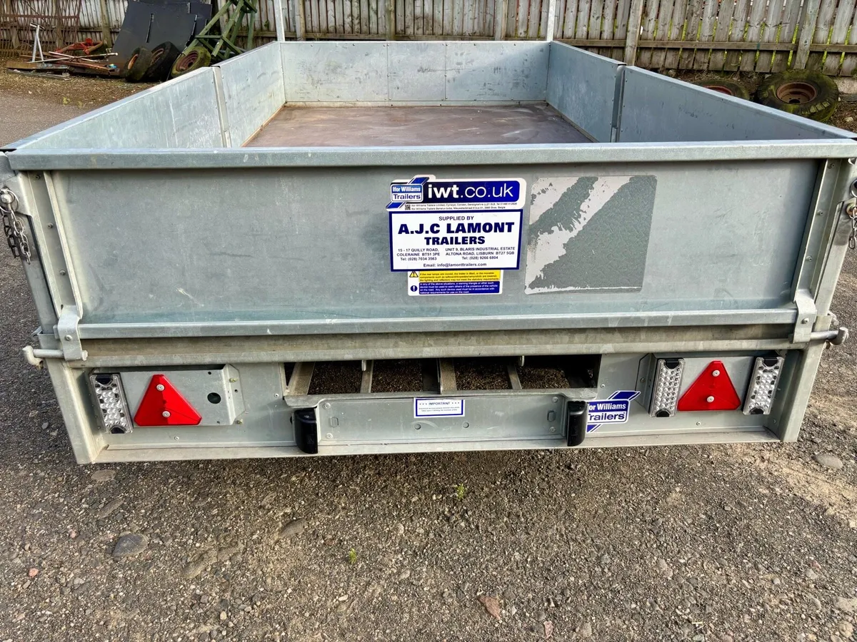 IMMACULATE 10ft IFOR WILLIAMS DROPSIDE TRAILER - Image 4