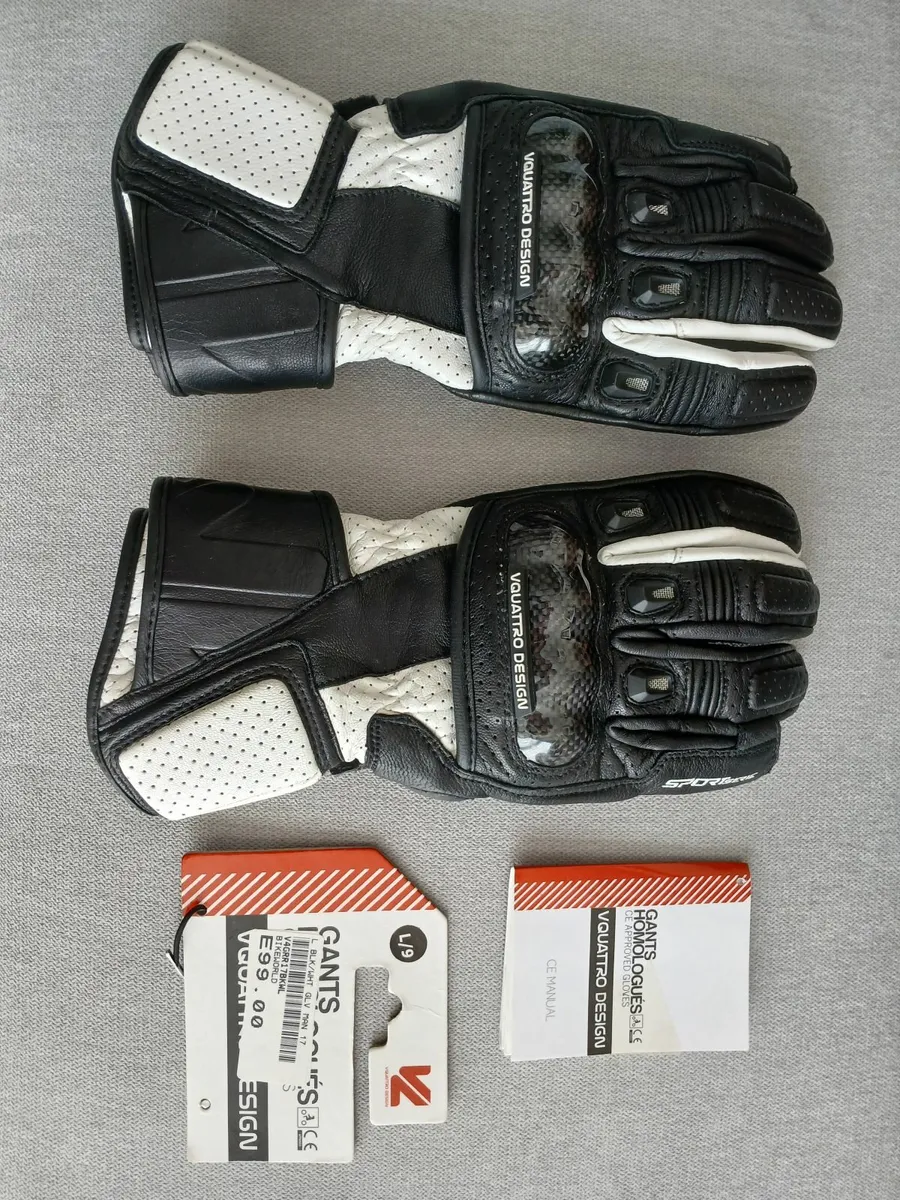 Vquattro Design V4G-RL 17 Motorbike Gants Gloves - Image 1