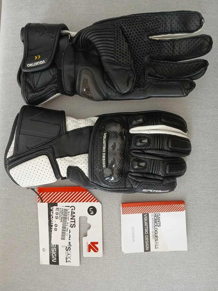Vquattro Design V4G-RL 17 Motorbike Gants Gloves - Image 2