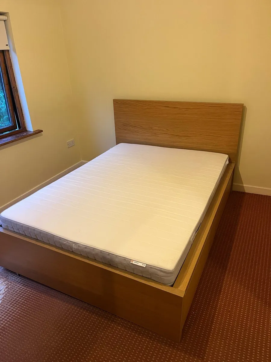 Double Bed & Mattress for sale - Dublin - Image 1