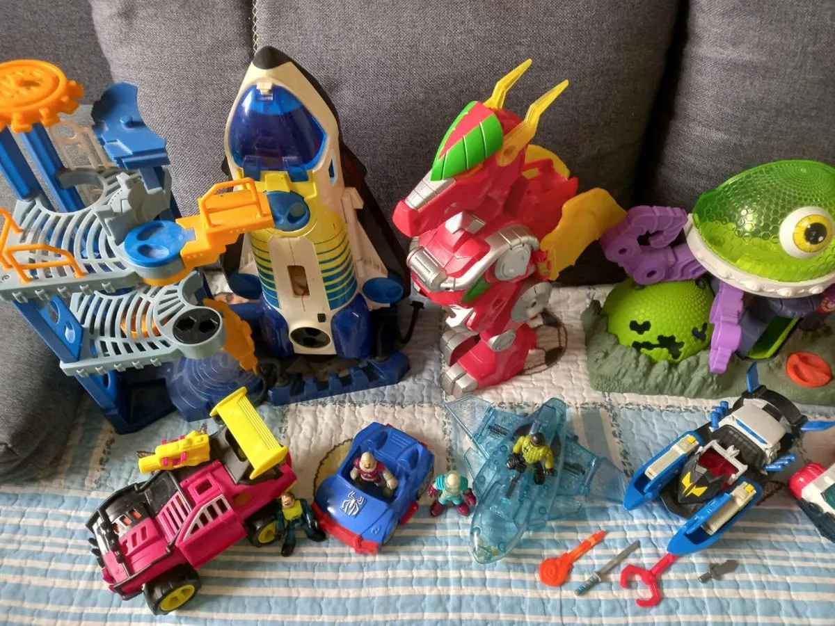 Imaginext and Superhero Action Toys - Image 1