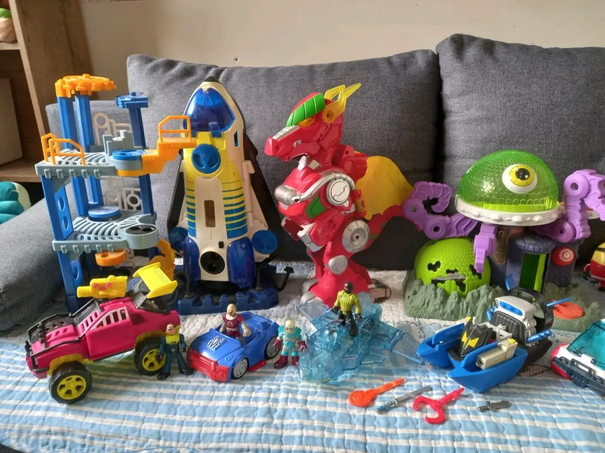 Imaginext and Superhero Action Toys - Image 2
