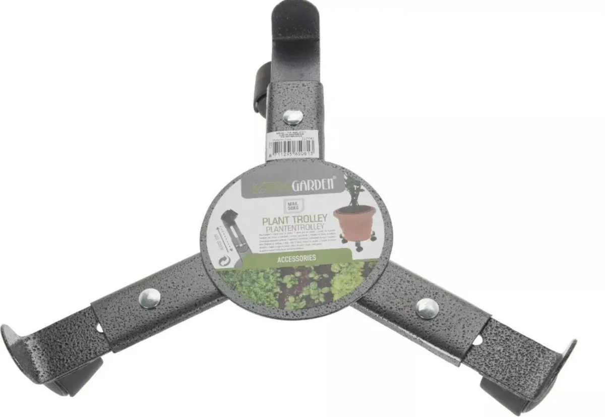 Extendable Plant Caddy Stand on Wheels NEW - Image 4