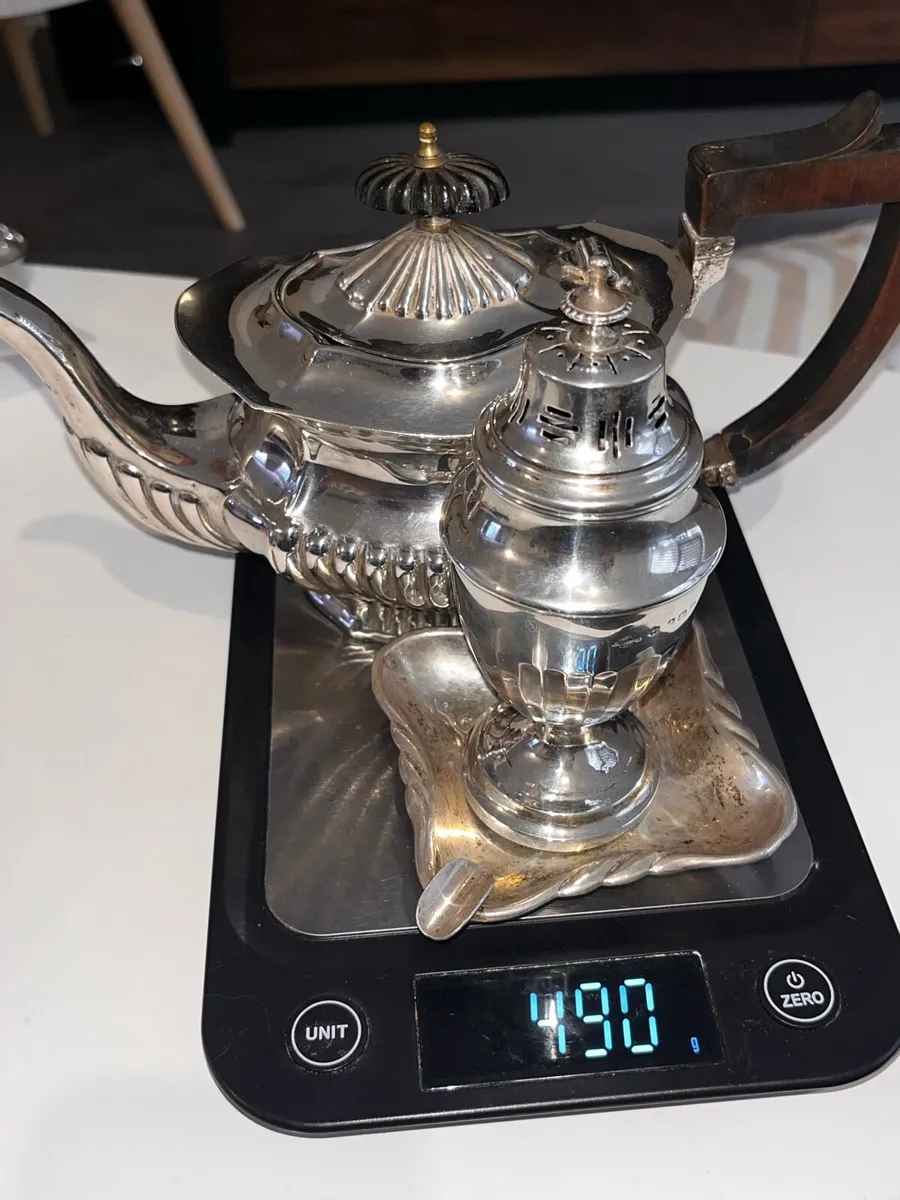Antique silver items - Image 2