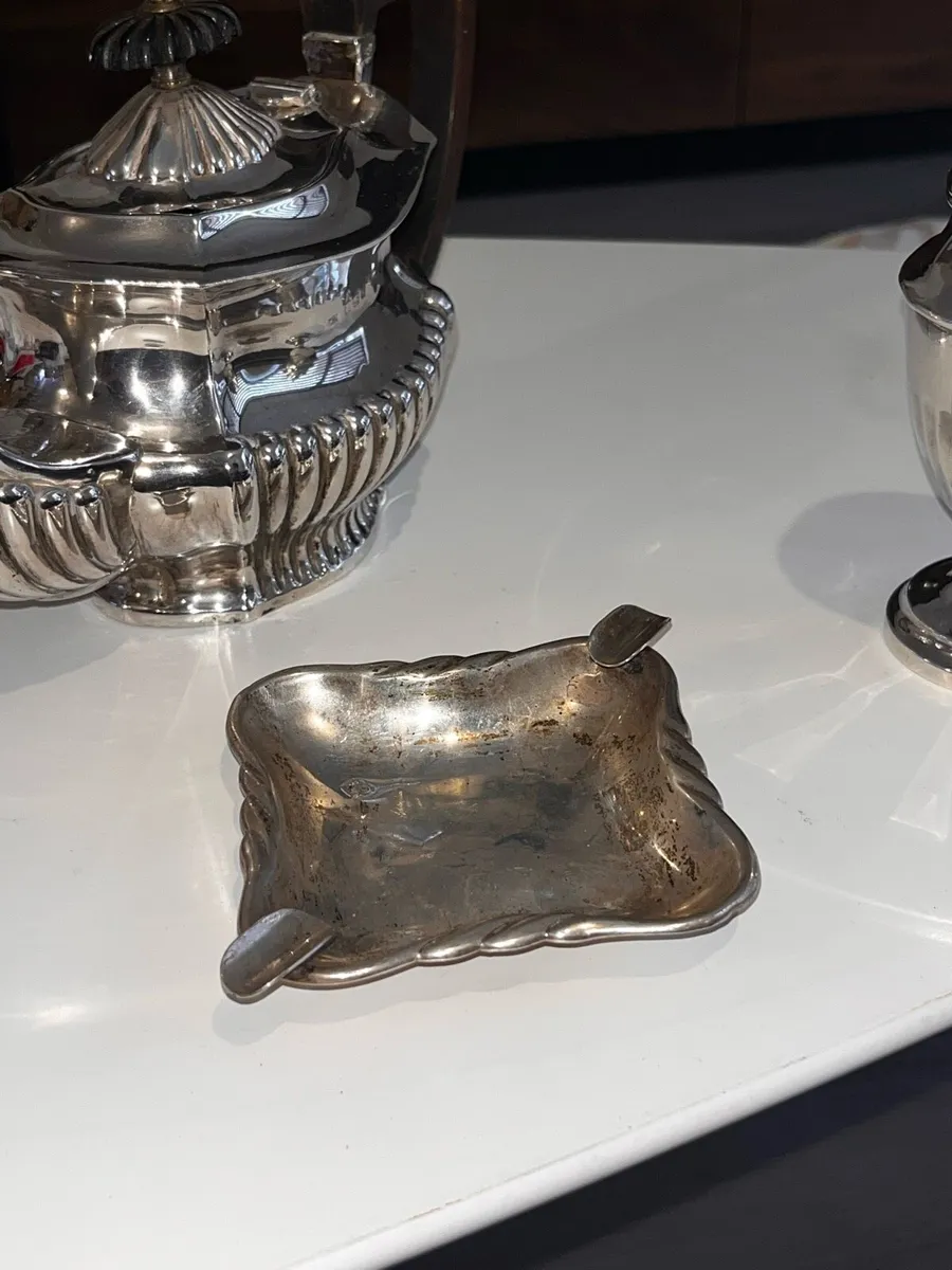 Antique silver items - Image 4