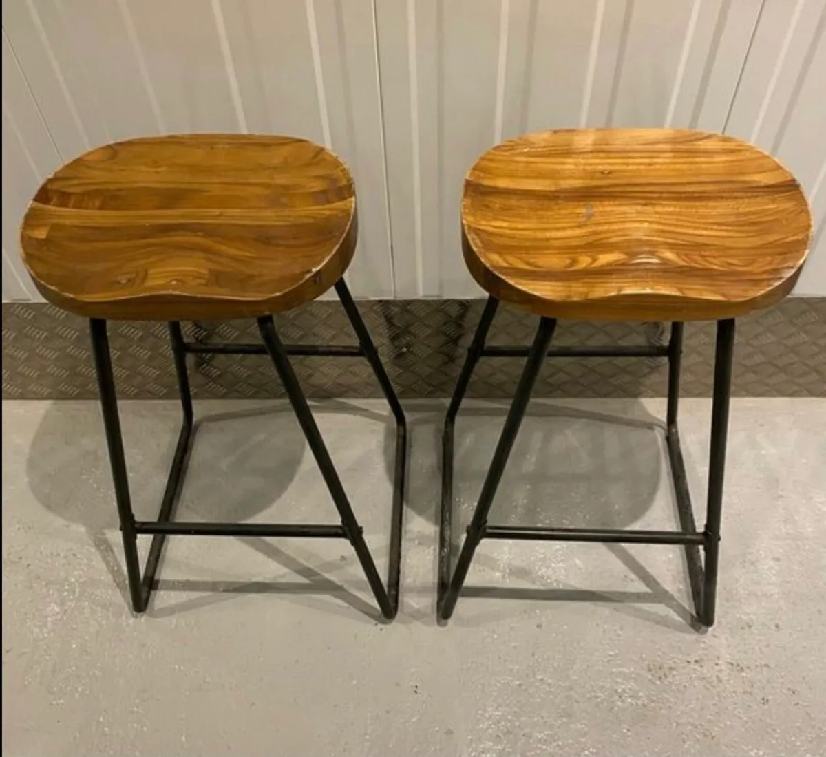 Two kitchen stools - Image 2