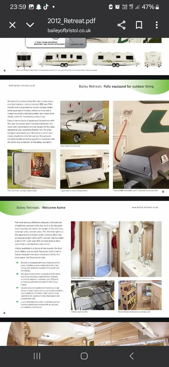Sycamore retreat extra large caravan - Image 3