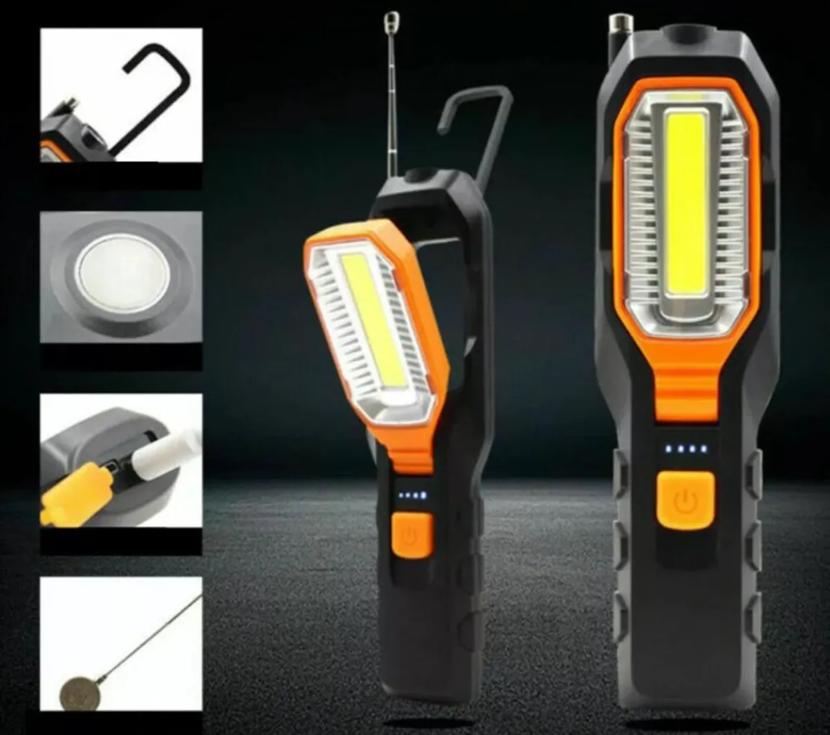 LED Work Light COB Garage Inspection Lamp NEW - Image 2