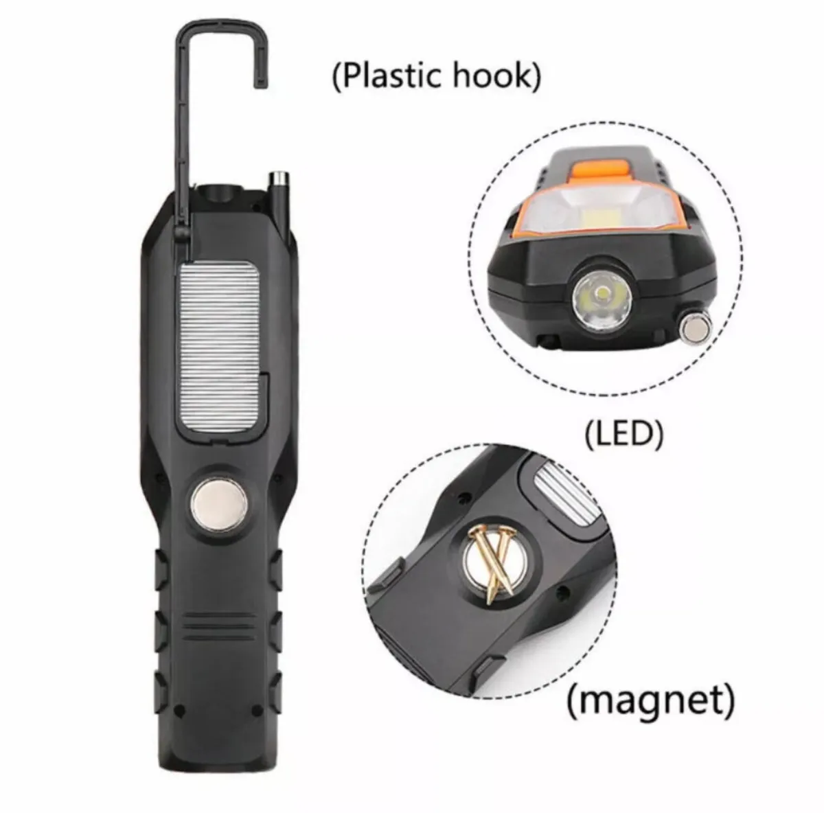 LED Work Light COB Garage Inspection Lamp NEW - Image 4