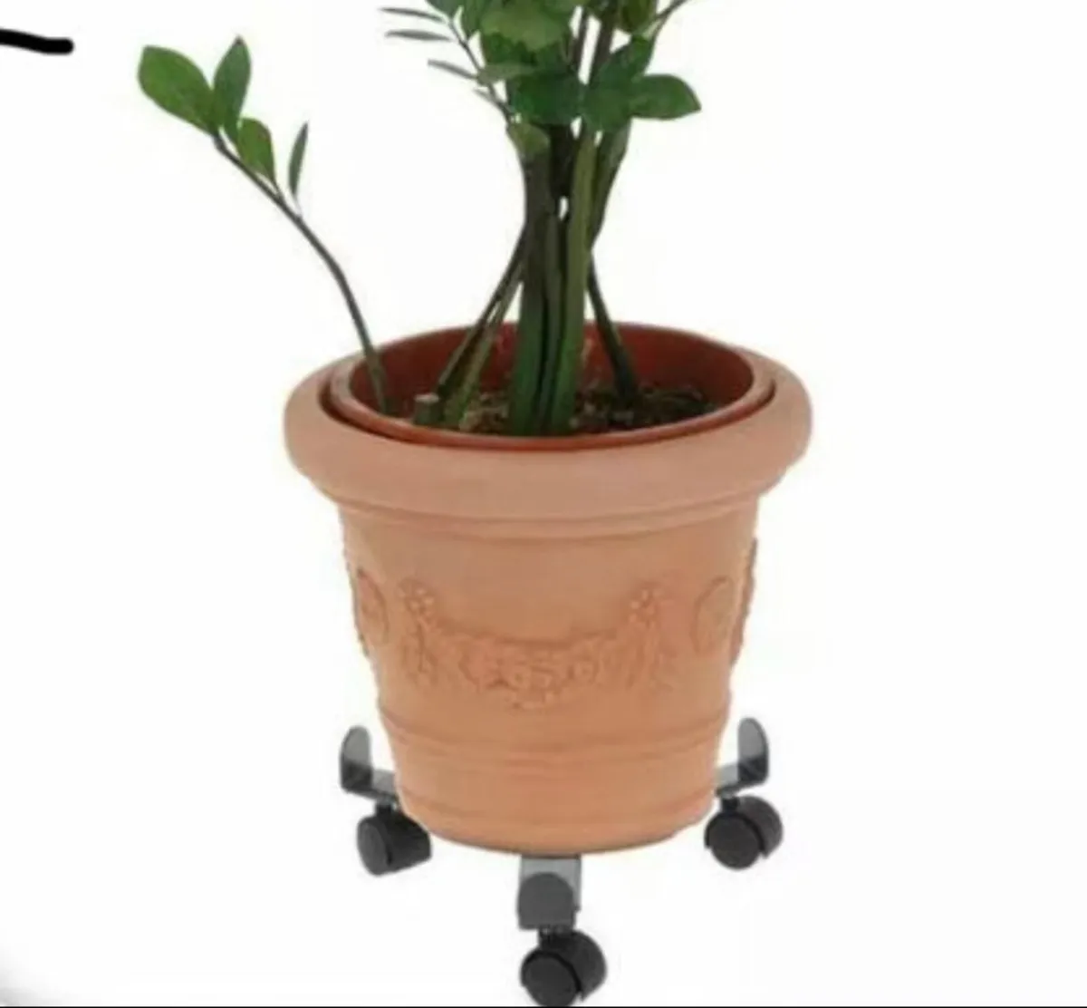 Extendable Plant Caddy Stand on Wheels NEW - Image 3