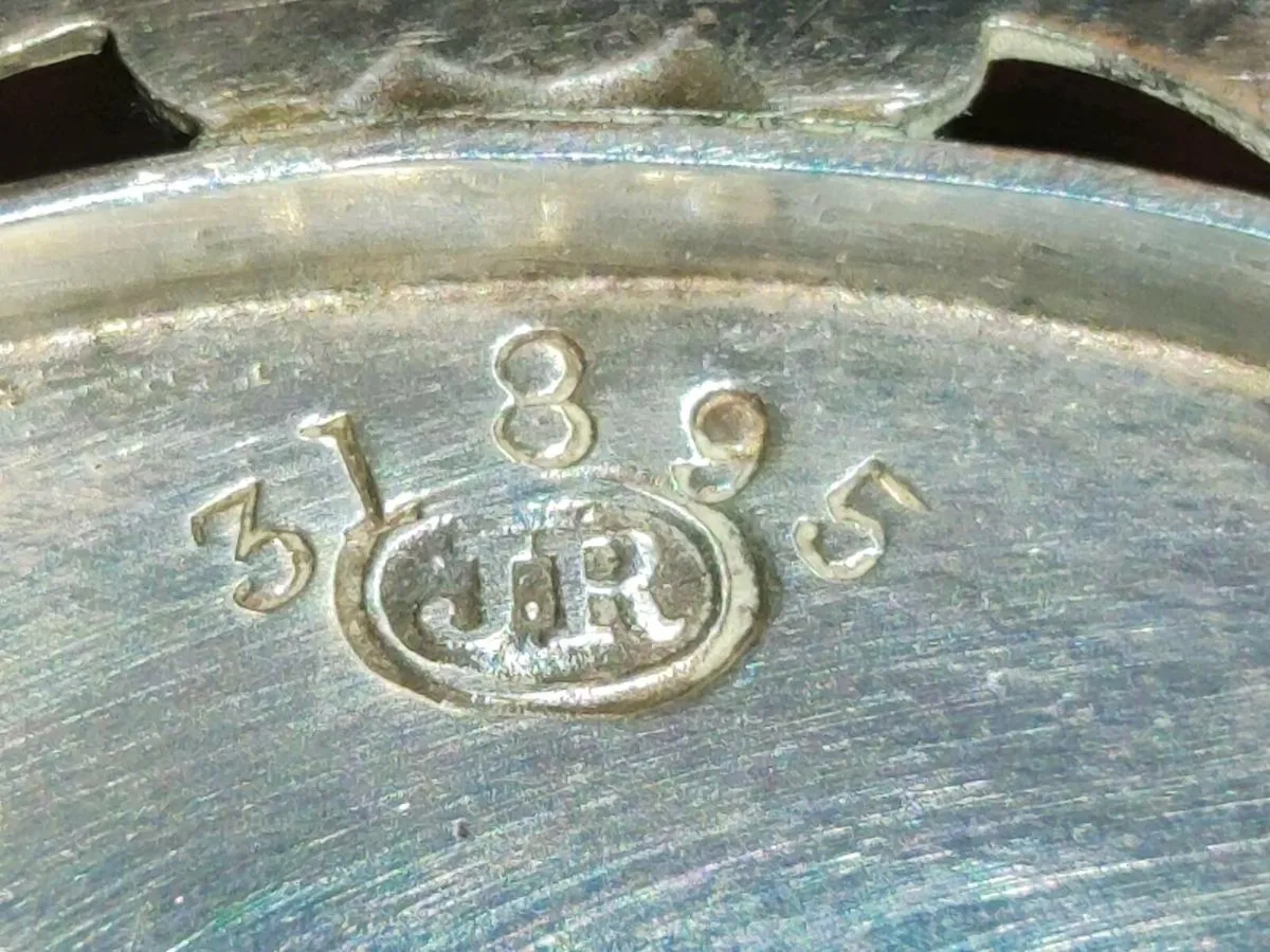 RARE HEAVY ROUND CHALICE, 895 Silver 5"Cup ! - Image 3
