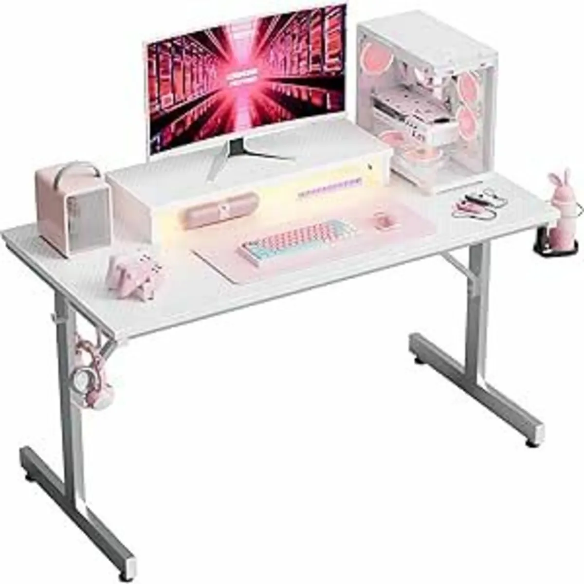 Gaming Desk Monitor Stand, 106.6 CM Desk Office - Image 4