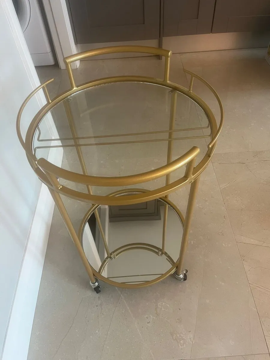 Gold Bar Cart - Image 3