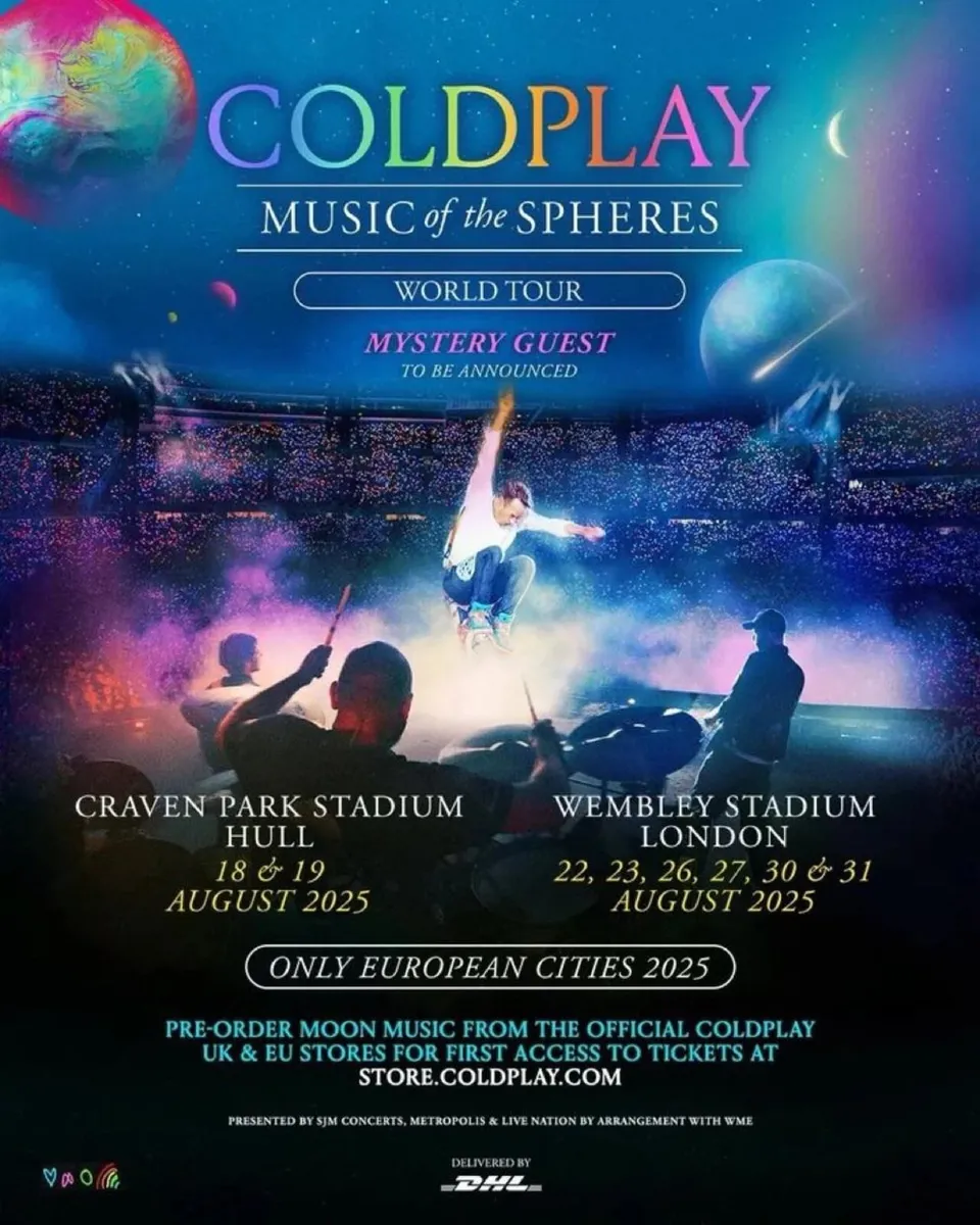 Flights Dublin to London Stansted Coldplay - Image 2