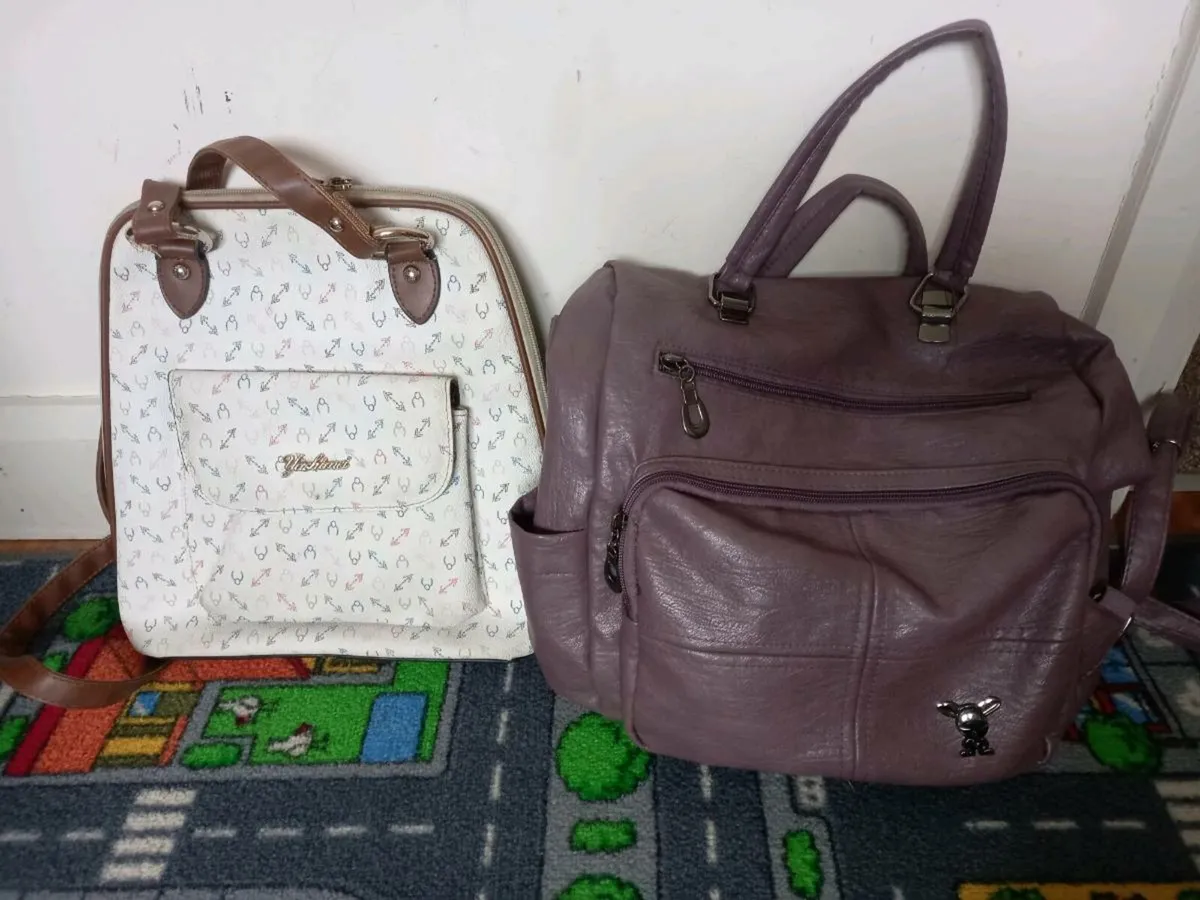 Leather handbags and New wallet - Image 1