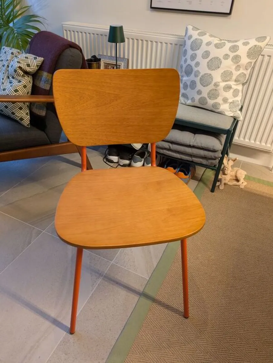 Pair of 'school room' chairs - Image 1