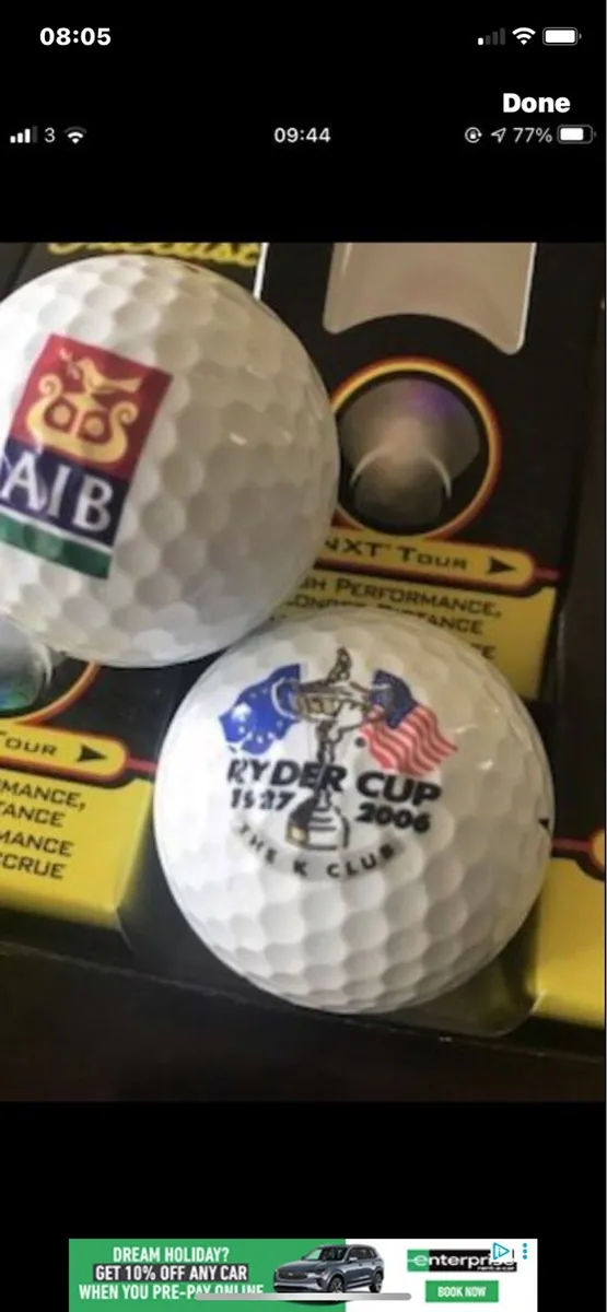 Ryder cup 2006 Golf balls (12) - Image 1