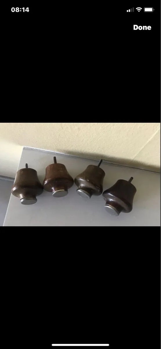 Vintage Timber Drawer Knobs (4) - Image 2
