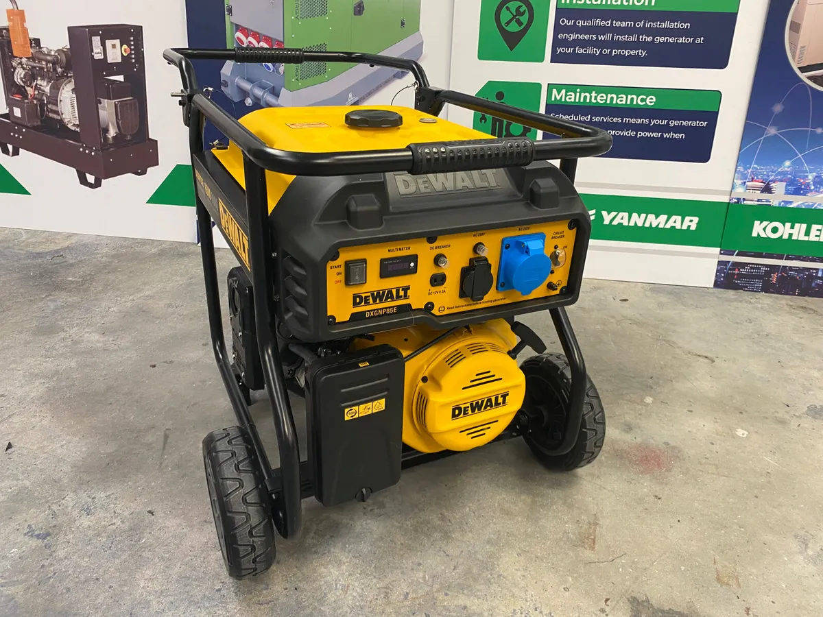 Dewalt 8.5Kva petrol generator - Image 4