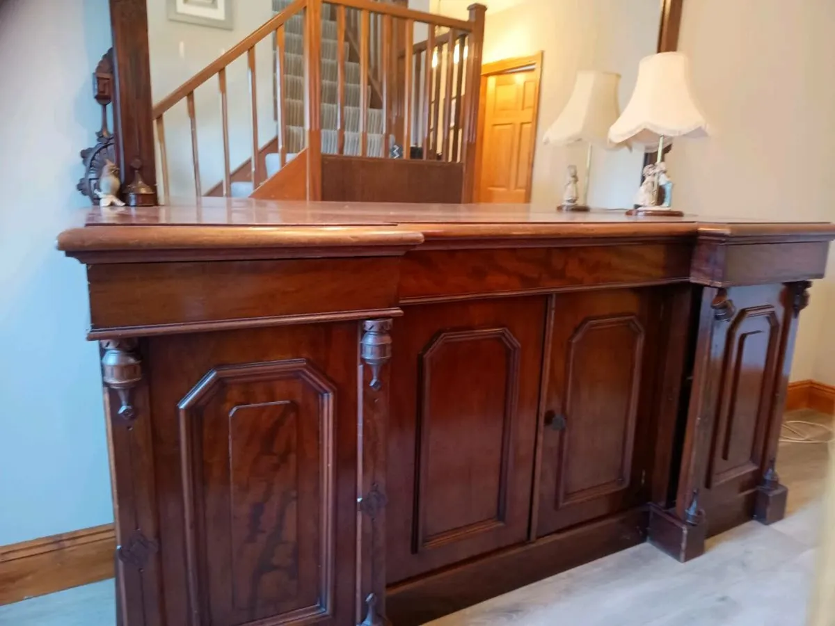 Large sideboard with mirror - Image 3