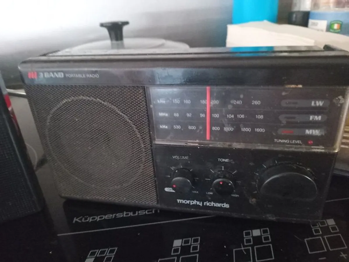 Morphy Richards 3 Band Vintage Portable Radio Transistor - Image 1