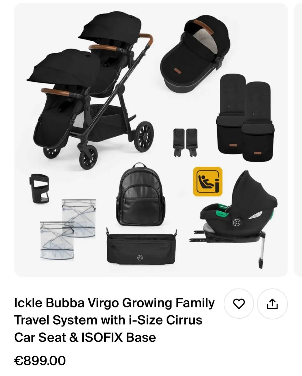 Double pram - Image 1