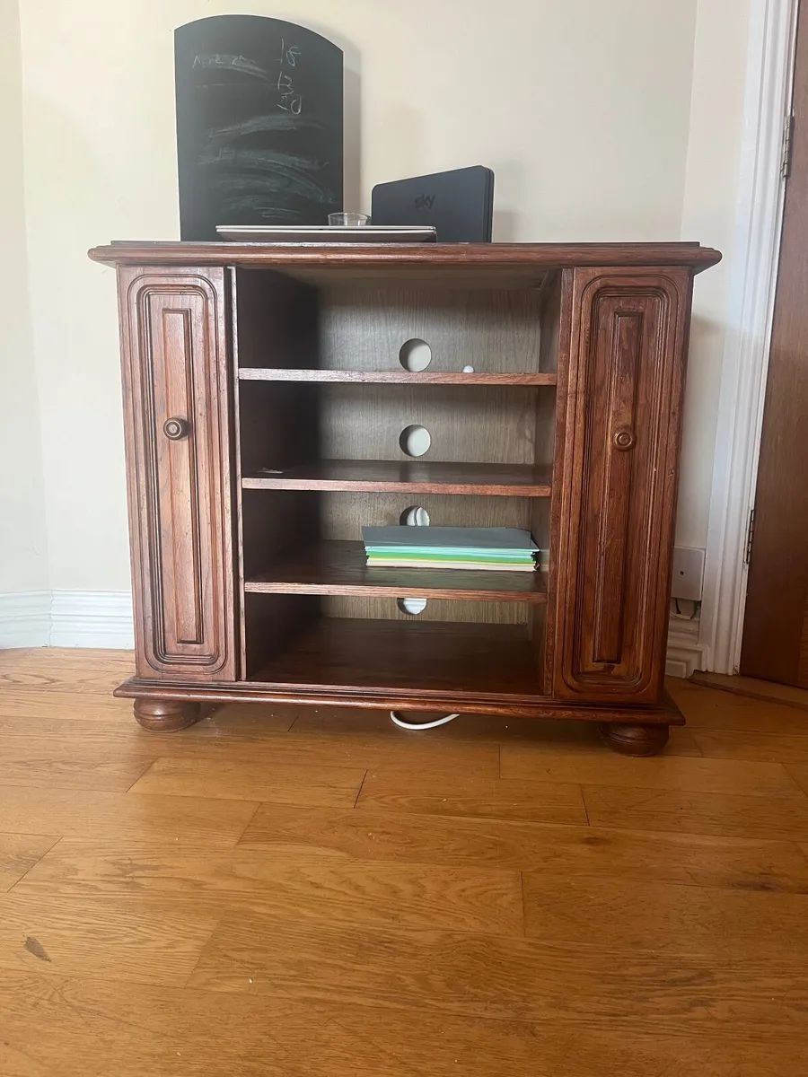 Solid wood cabinet - Image 1