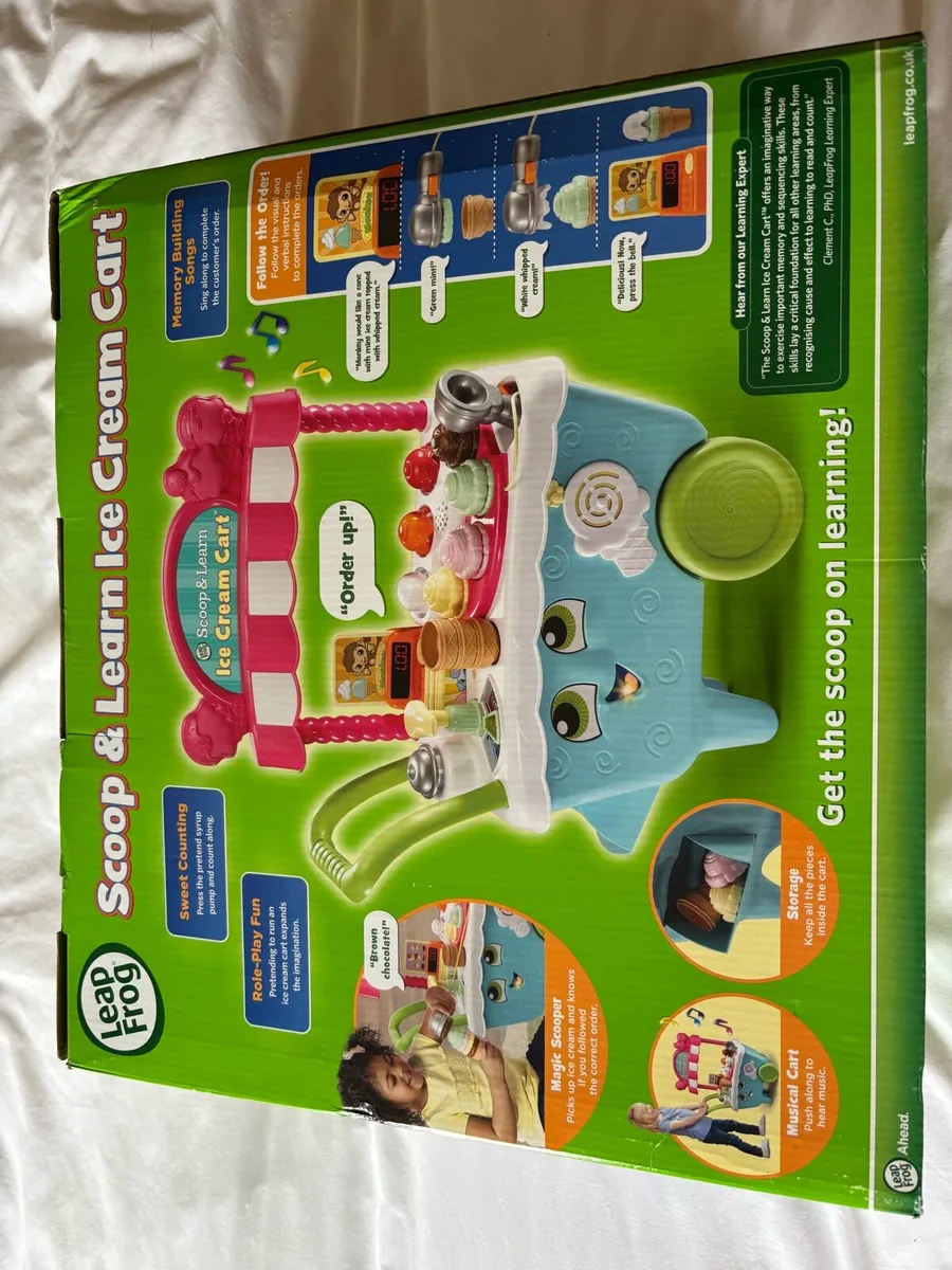 Leap Frog Scoop and Learn Ice Cream Cart - Image 3