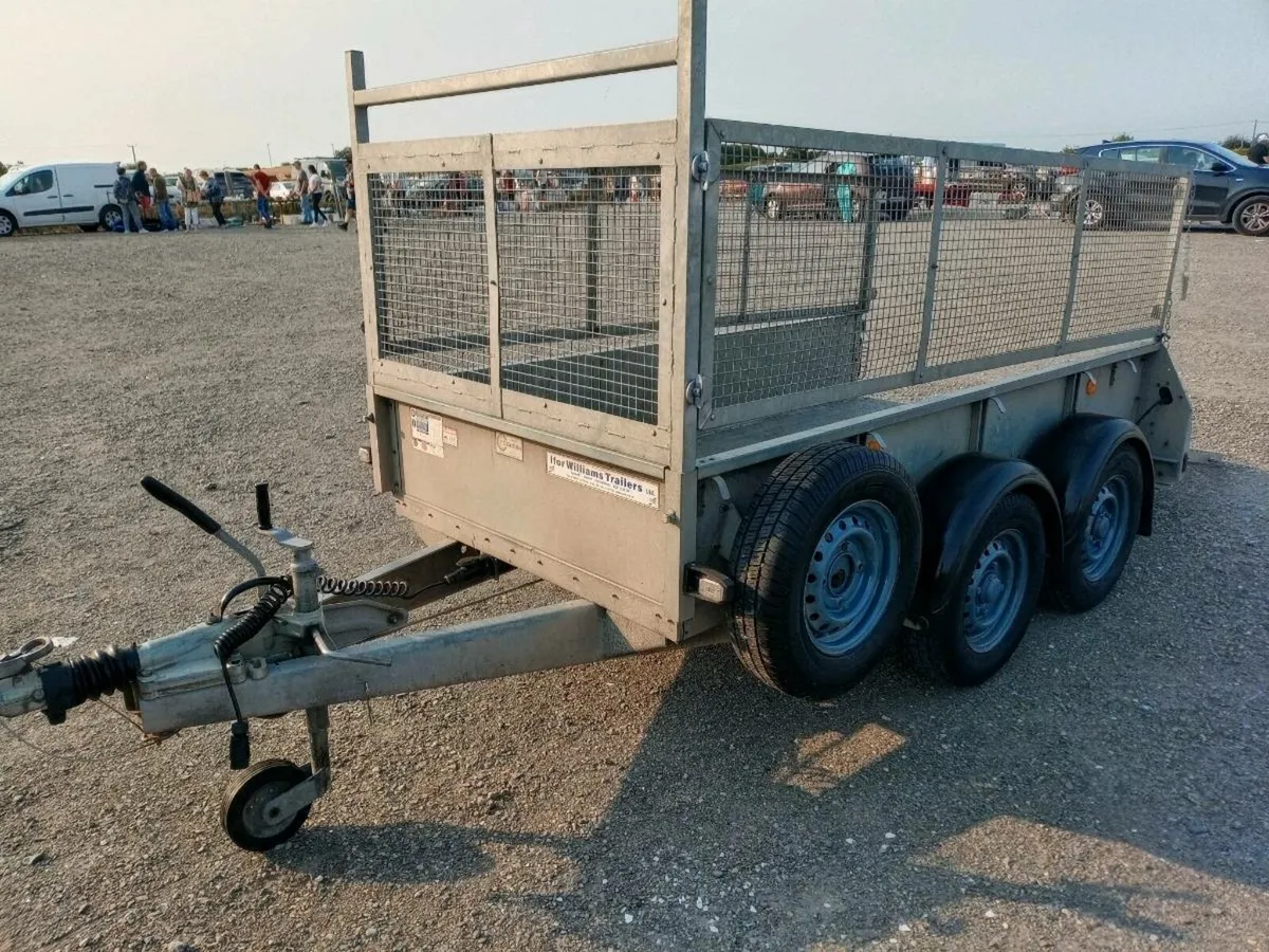 Ivor Williams twin axle plant trailer - Image 1