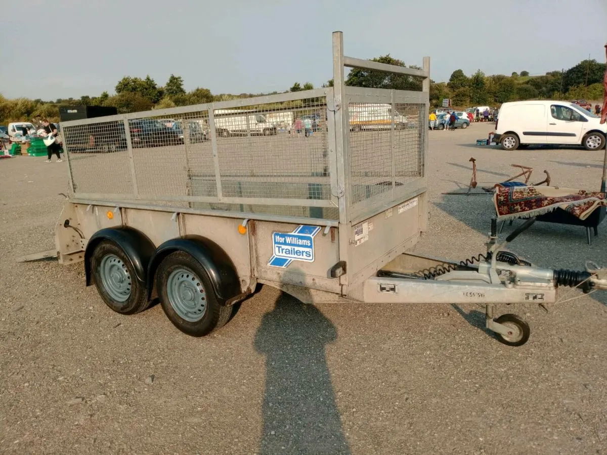 Ivor Williams twin axle plant trailer - Image 2