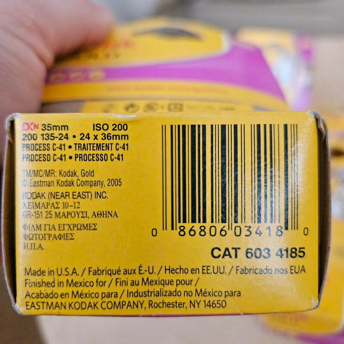 12 rolls of kodak film - Image 2