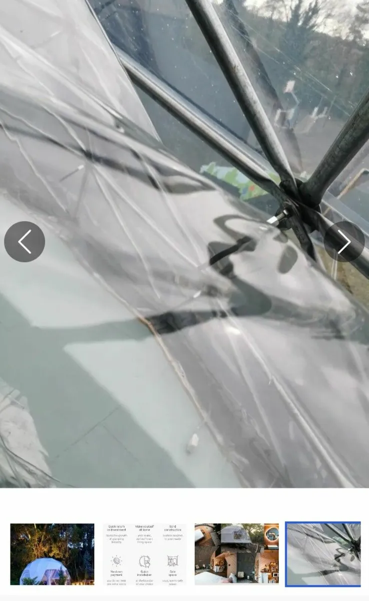 Luxury 5m(16.4ft) extremely strong structure dome - Image 4