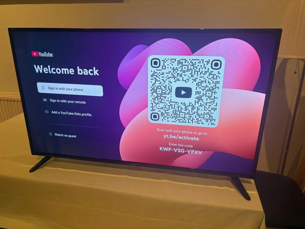 Sharp 43 inch Smart TV - Image 4